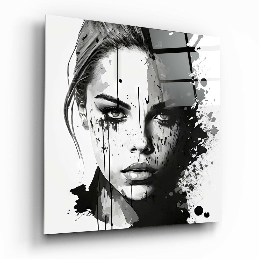 Woman Glass Wall Art  || Designer Collection | Insigne Art Design.