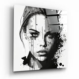 Woman Glass Wall Art  || Designer Collection - Insigne Art 