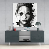 Woman Glass Wall Art  || Designer Collection - Insigne Art 