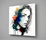 Woman Glass Wall Art  || Designer Collection - Insigne Art 