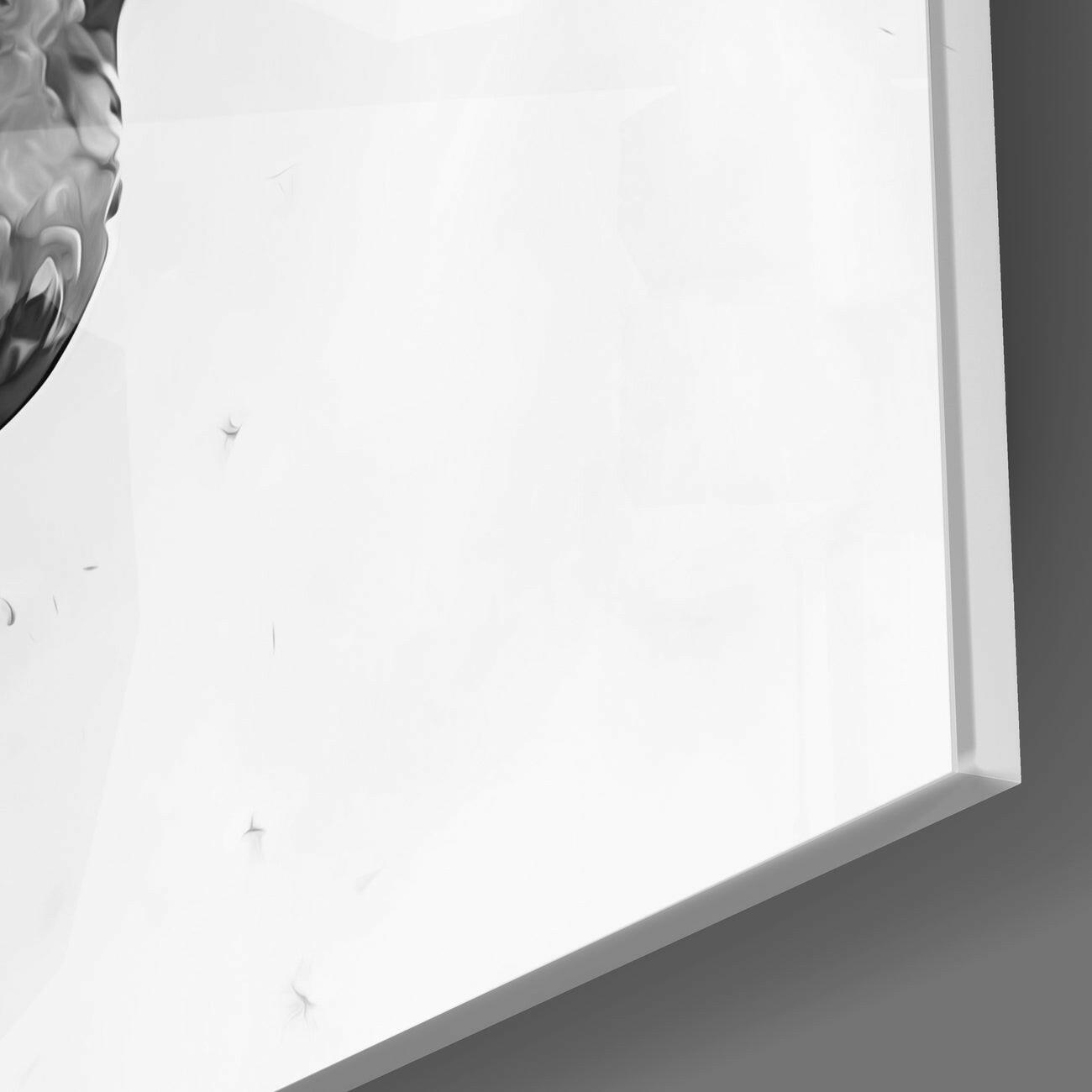 Smoked Thoughts Glass Wall Art  || Designer Collection | Insigne Art Design.