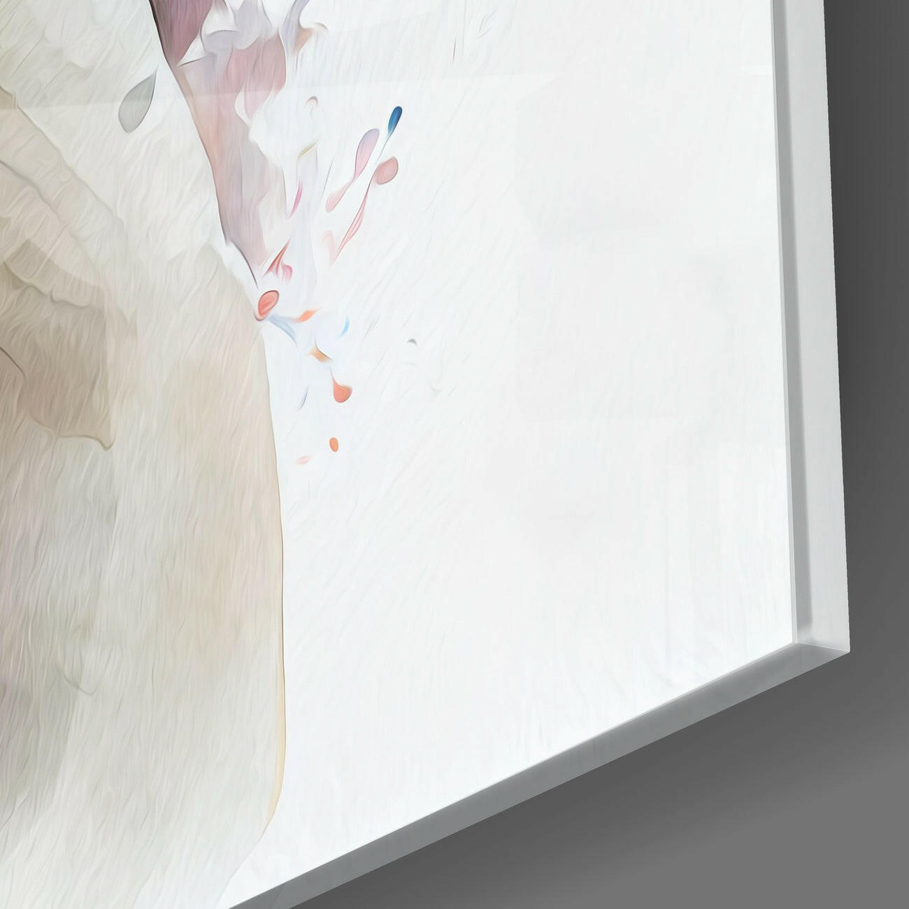 Cute Dog Glass Wall Art  || Designers Collection | Insigne Art Design.