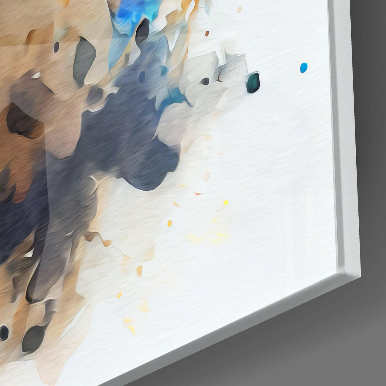 Cute Dog Glass Wall Art  || Designers Collection - Insigne Art 