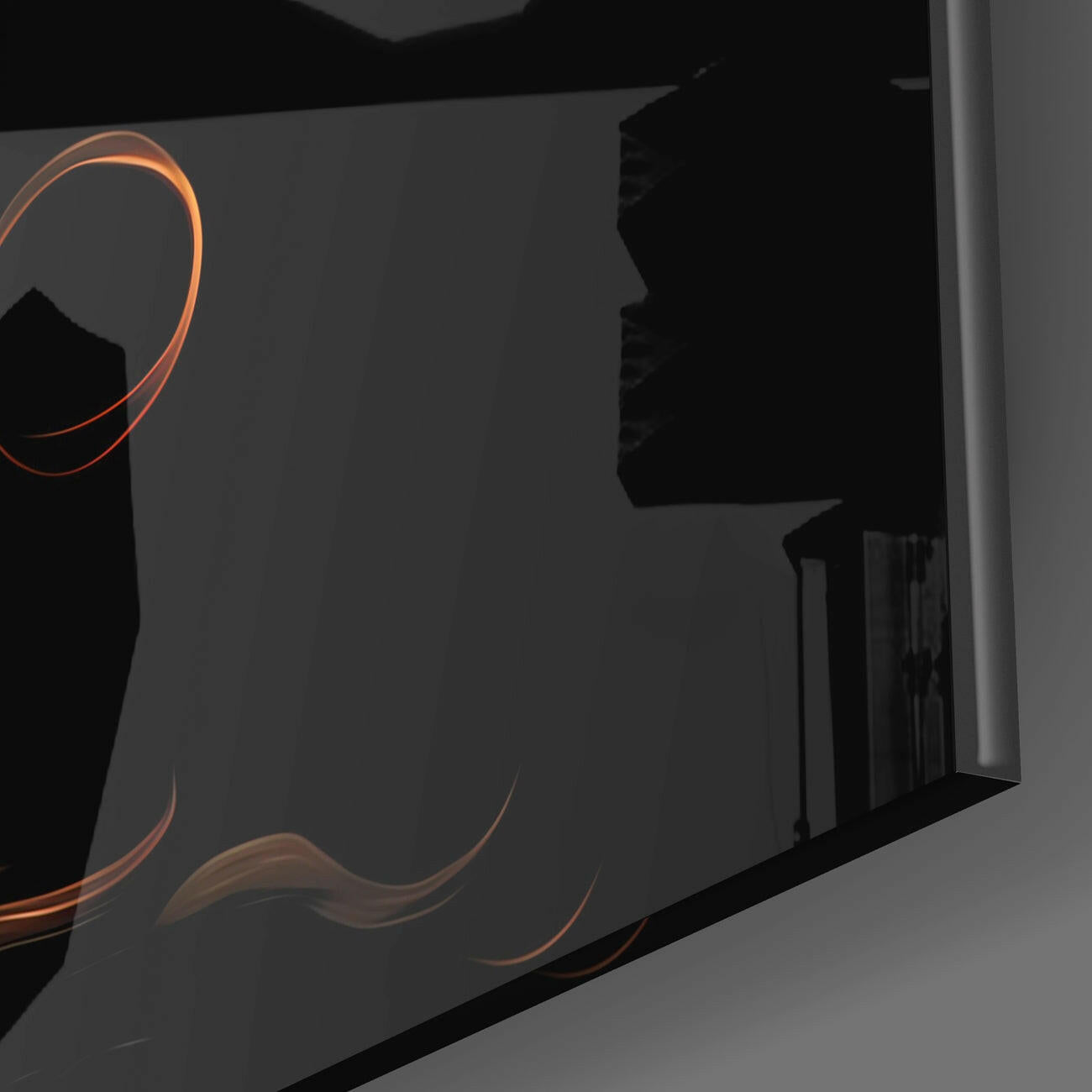 The Wrath of the Woman Glass Wall Art  || Designer Collection - Insigne Art 