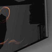 The Wrath of the Woman Glass Wall Art  || Designer Collection - Insigne Art 