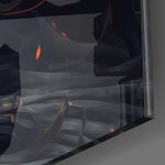 The Wrath of the Woman Glass Wall Art  || Designer Collection - Insigne Art 