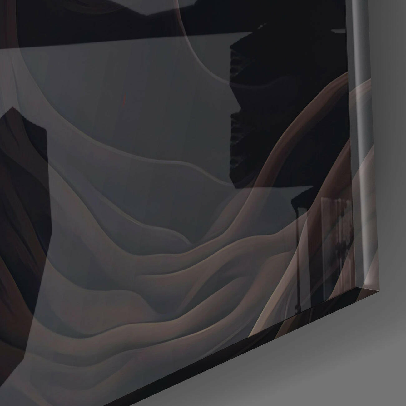 The Wrath of the Woman Glass Wall Art  || Designer Collection - Insigne Art 