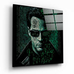 Matrix Glass Wall Art  || Designer Collection - Insigne Art 