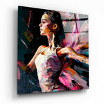 Ballerina Glass Wall Art  || Designers Collection - Insigne Art 