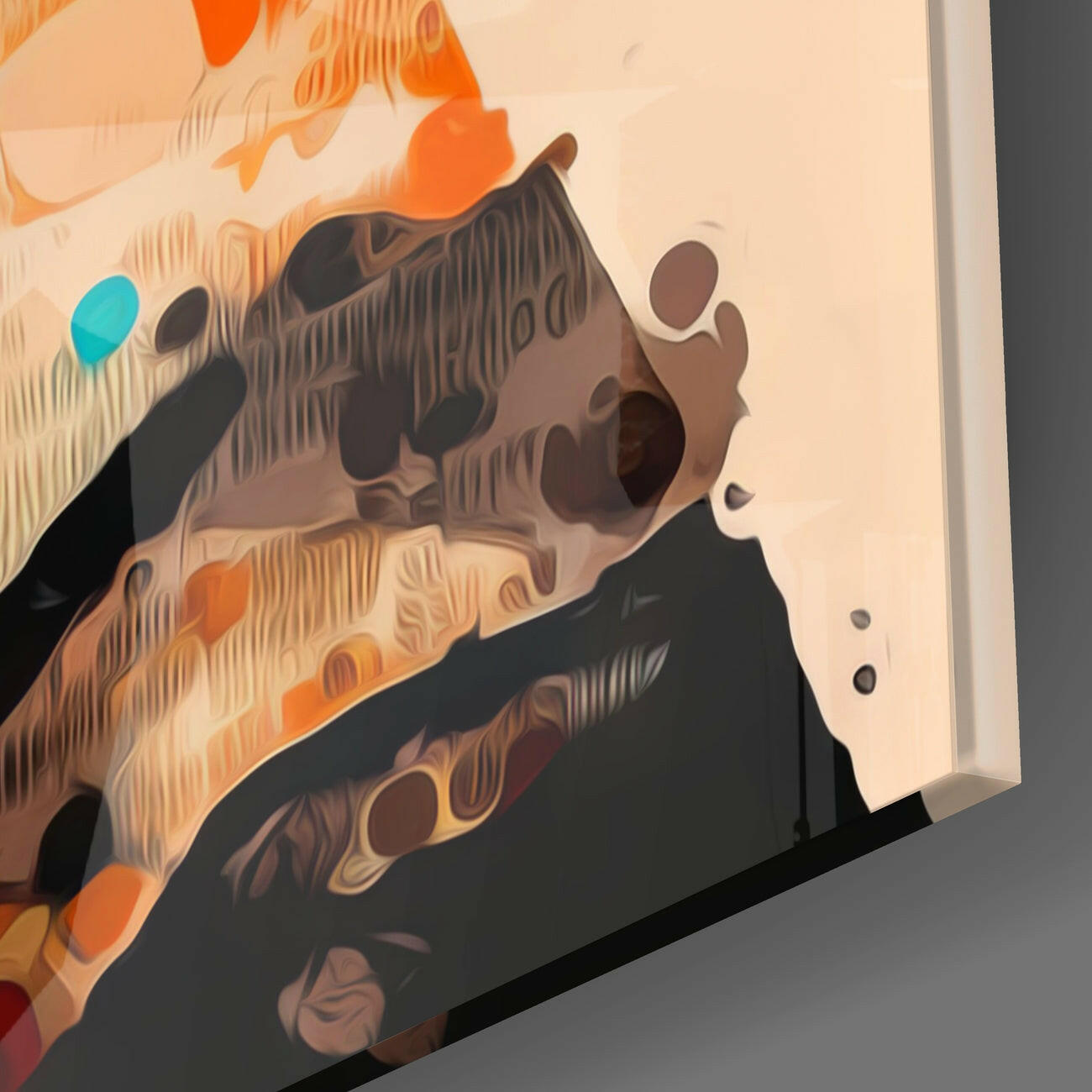 Audrey Hepburn Glass Wall Art  || Designers Collection - Insigne Art 