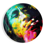 Bob Marley Glass Wall Art.