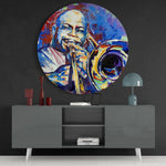 Music Glass Wall Art.