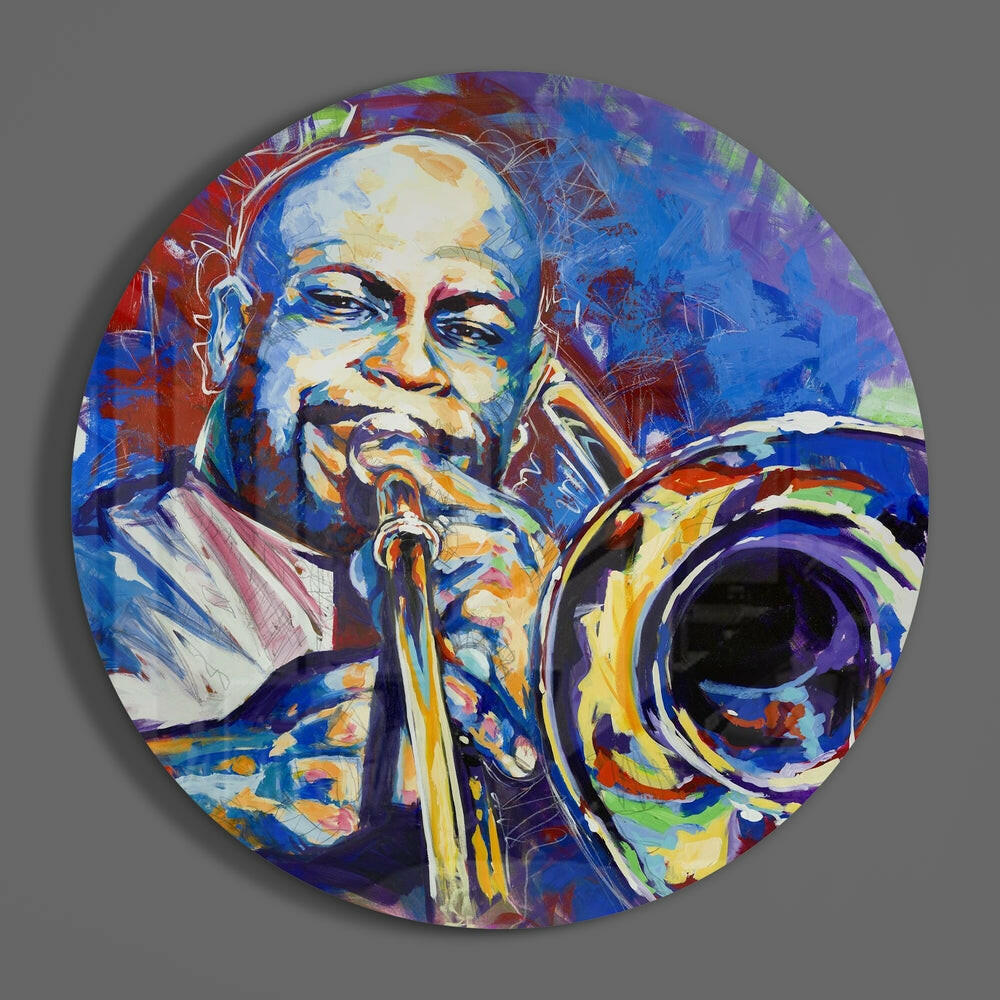 Music Glass Wall Art.