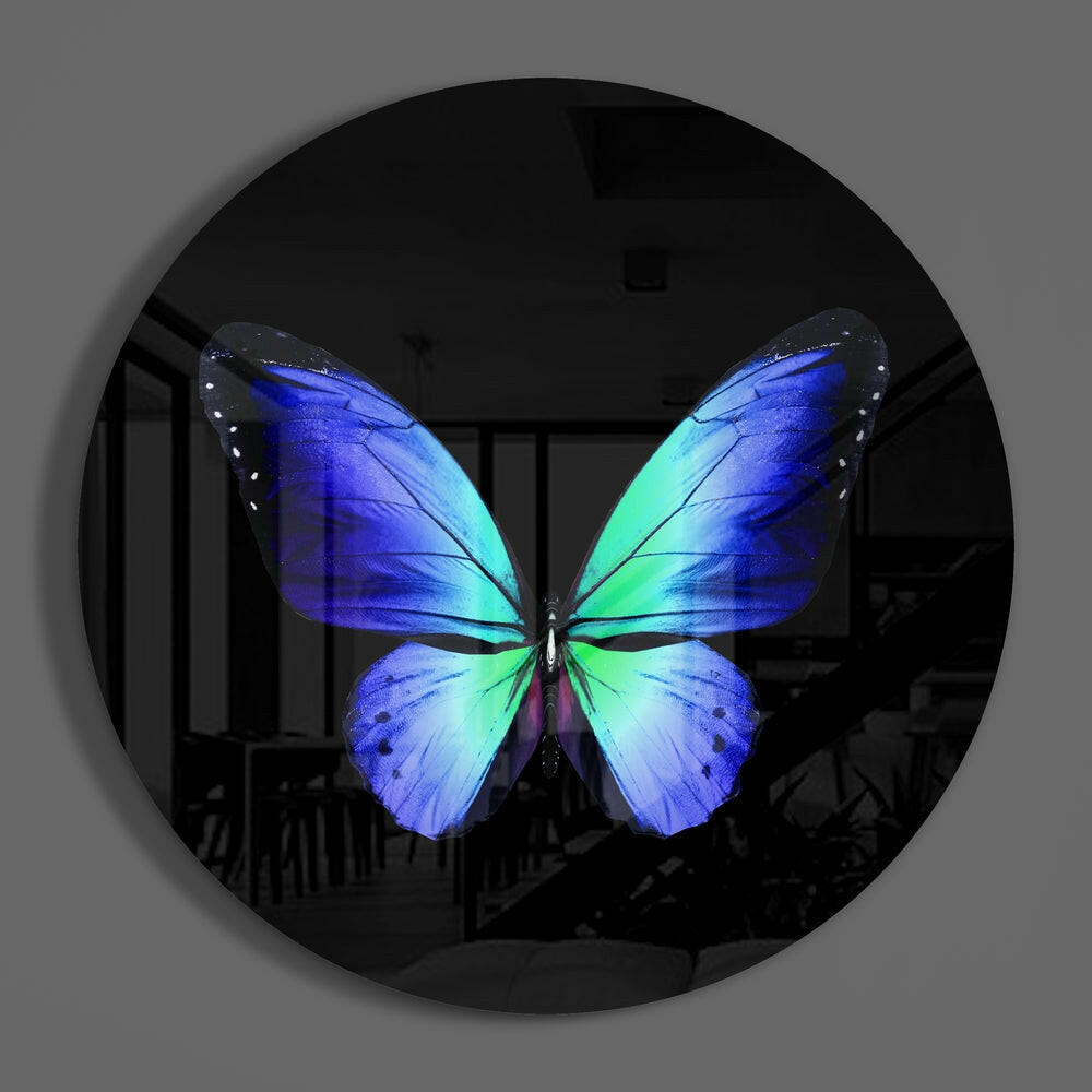 Butterfly Glass Wall Art.