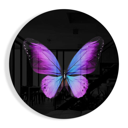 Butterfly Glass Wall Art.