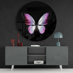 Butterfly Glass Wall Art.