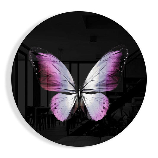 Butterfly Glass Wall Art.