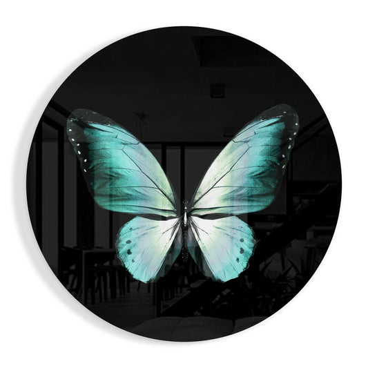 Butterfly Glass Wall Art.