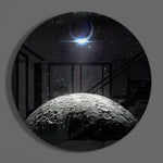 Space Glass Wall Art.