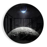 Space Glass Wall Art.