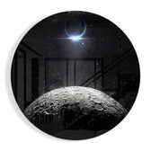 Space Glass Wall Art.