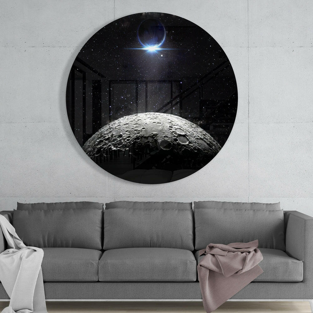 Space Glass Wall Art.