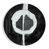 Abstract Glass Wall Art.