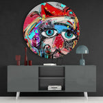 Mixed Glass Wall Art.