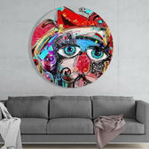 Mixed Glass Wall Art.