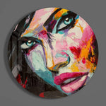 Women's Glass Wall Art.