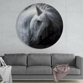 Horse Glass Wall Art.