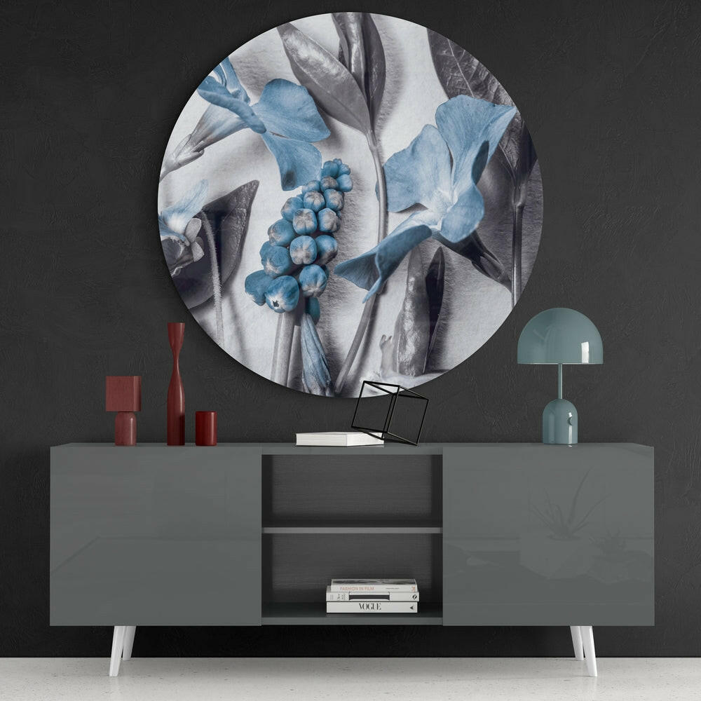 Lily Glass Wall Art.