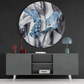 Lily Glass Wall Art.