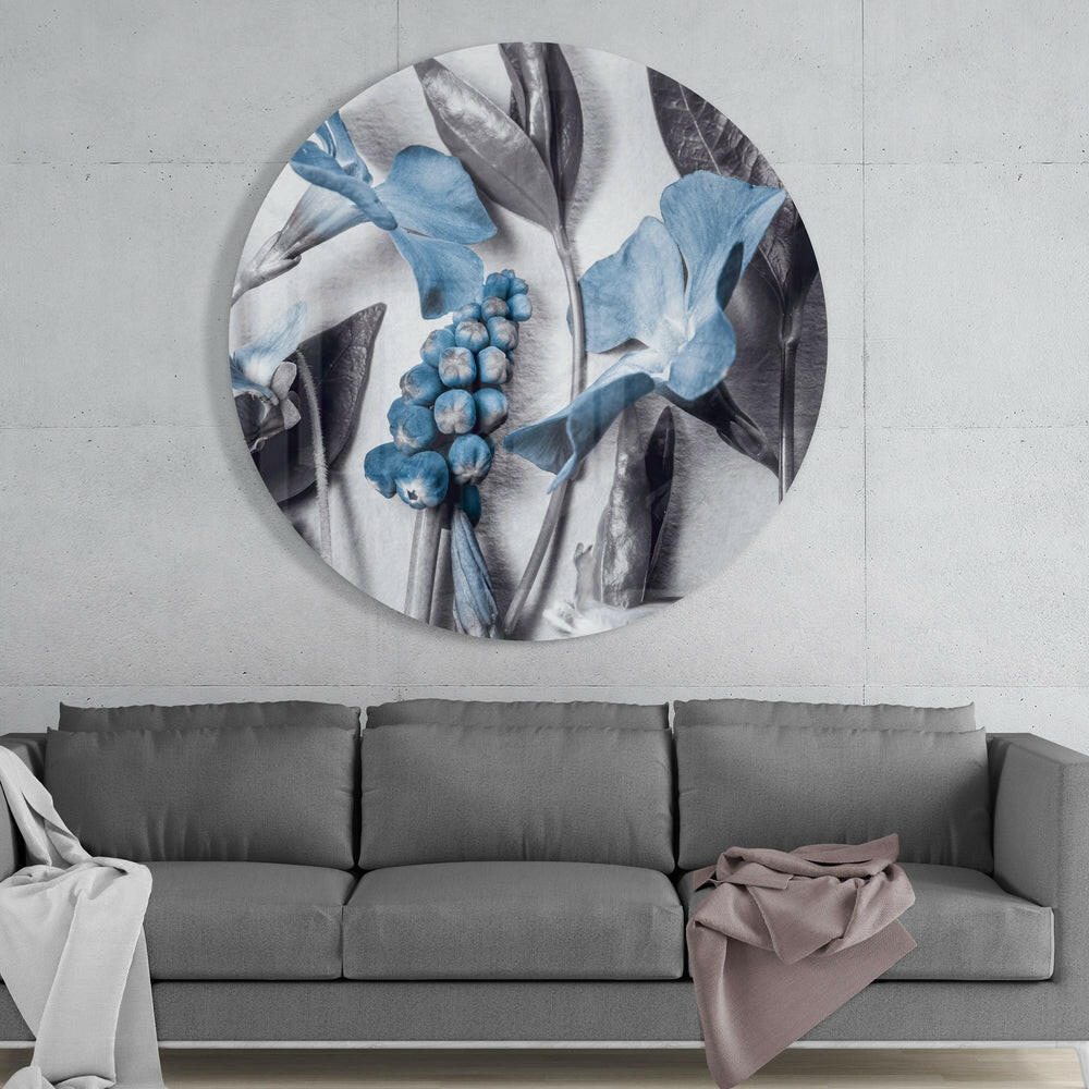 Lily Glass Wall Art.