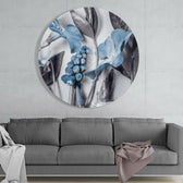 Lily Glass Wall Art.
