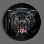 Black Panther Glass Wall Art.