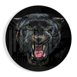 Black Panther Glass Wall Art.
