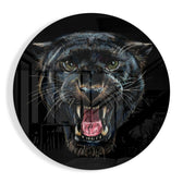 Black Panther Glass Wall Art.