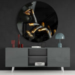 Silence Glass Wall Art.
