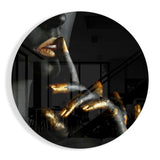Silence Glass Wall Art.