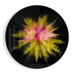 Abstract Glass Wall Art.