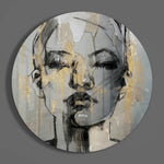 Relax Glass Wall Art.