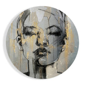 Relax Glass Wall Art.