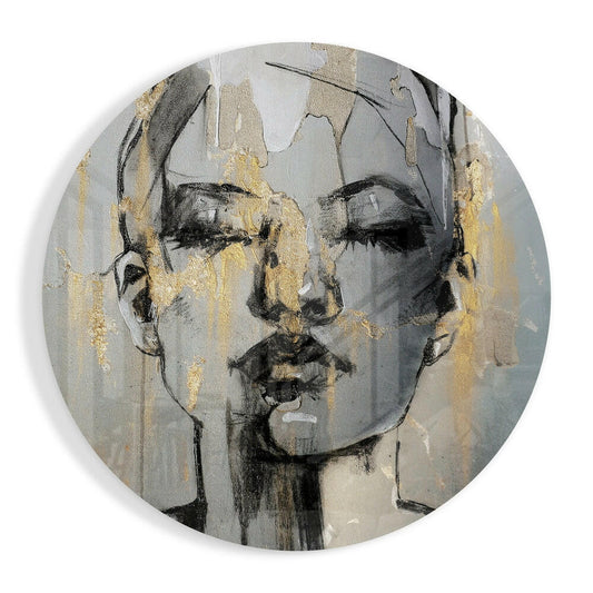 Relax Glass Wall Art.