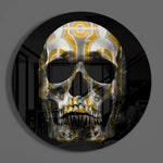 Skull Glass Wall Art.