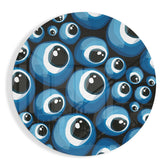 Evil Eye Bead Glass Wall Art.