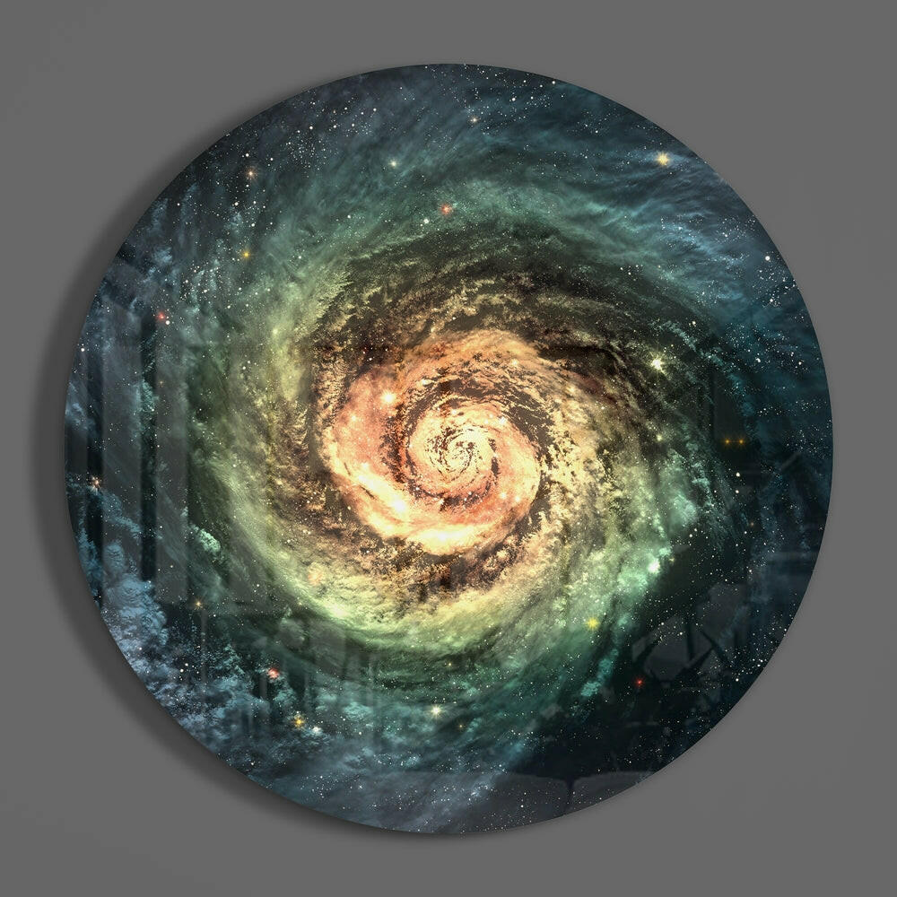 Space Glass Wall Art.