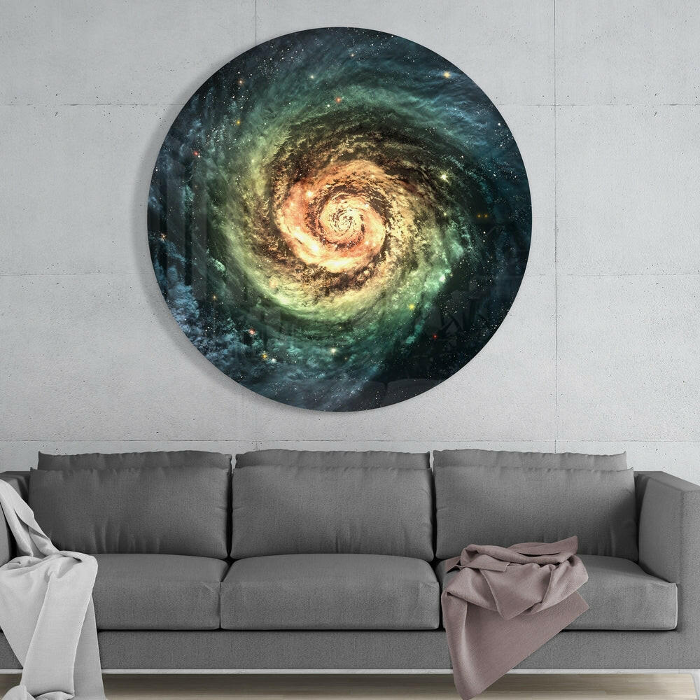 Space Glass Wall Art.