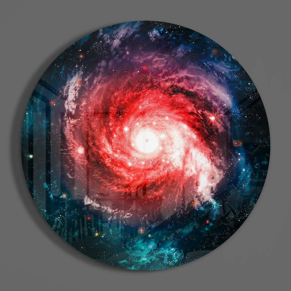 Space Glass Wall Art.