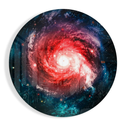 Space Glass Wall Art.